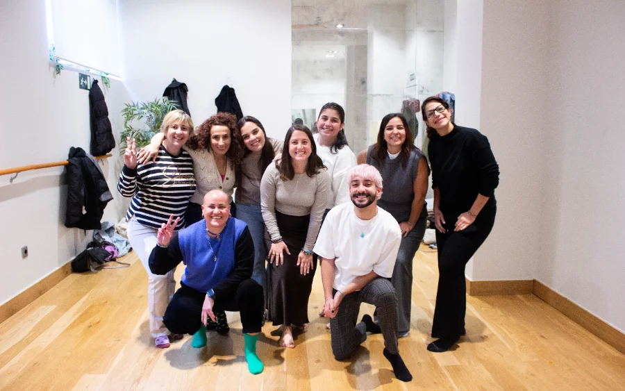 Sesión de meditación guiada para equipos